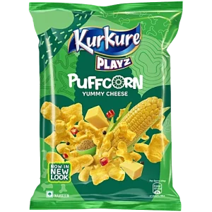 Kurkure Puffcorn Yummy Cheese - MRP 20 Rs.