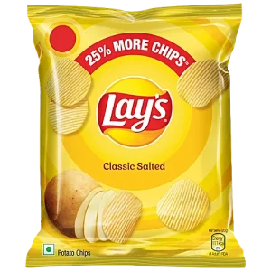 Lays Classic Salted - MRP 10 Rs.