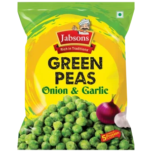 Jabsons Green Peas Onion & Garlic - MRP 10 Rs.